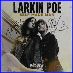 Larkin Poe JSA Autograph Signed Record Album Vinyl Self Made Man