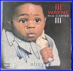 Lil Wayne Signed Autographed Tha Carter III 3 Vinyl Album Psa Dna Coa Weezy