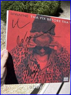 Lil Wayne Signed Vinyl Rare Album YMCMB Cash Money Records Weezy Autograph