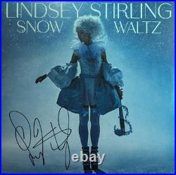 Lindsey Stirling Signed Vinyl LP Record Album Auto JSA COA Snow Waltz Violinist Lindsey Stirling Signed Vinyl LP Record Album Auto JSA COA Snow Waltz Violinist