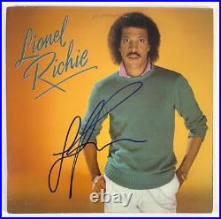 Lionel Richie Signed Autograph Album Vinyl Record LP American Idol Beckett COA
