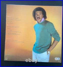 Lionel Richie Signed Self Titled Vinyl Album Singer American Idol Commodores Bas