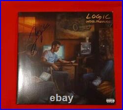 Logic Under Pressure Vinyl Album Hip Hop Music Autographed Signed JSA