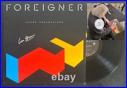 Lou Gramm Signed Agent Provocateur Vinyl Record Album Lp'foreigner' Exact Proof