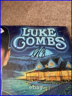 Luke Combs Gettin Old Signed Vinyl LP Beckett BAS Autograph Country Album Sealed