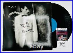 Lyle Lovett And His Large Band Signed Vinyl LP Record Album JSA COA