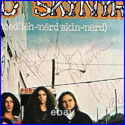 Lynyrd Skynyrd 1973 Pronounced Debut Album Signed 12 Lp Record Album Van Zant