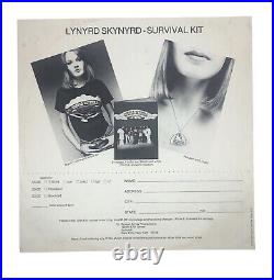 Lynyrd Skynyrd Gary Rossington Signed Autographed Street Survivors Vinyl Album