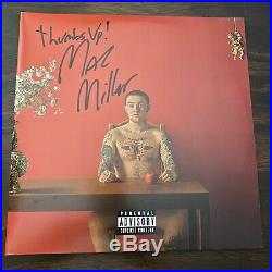 MAC MILLER Autographed Signed Watching Movies VINYL Record Album with COA! WOW