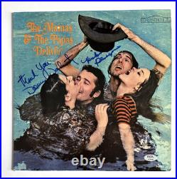 MAMAS & THE PAPAS Signed Vinyl LP RECORD Album by 2 DOHERTY PHILLIPS PSA DNA COA