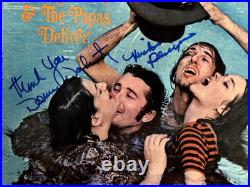 MAMAS & THE PAPAS Signed Vinyl LP RECORD Album by 2 DOHERTY PHILLIPS PSA DNA COA