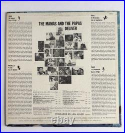 MAMAS & THE PAPAS Signed Vinyl LP RECORD Album by 2 DOHERTY PHILLIPS PSA DNA COA