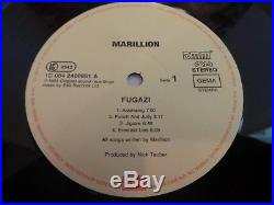MARILLION Fugazi(EEC 1984 FULLY SIGNED VINYL ALBUM / MINT VINYL!)