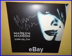 MARILYN MANSON autographed Born Villain double vinyl signed record album! JSA