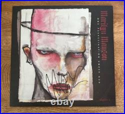 MARILYN MANSON signed vinyl album ONE ASSASSINATION UNDER GOD COA