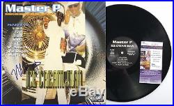 MASTER P signed VINYL RECORD 12 LP ICE CREAM MAN Rap Rapper Album No Limit JSA