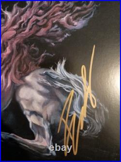 MASTODON Remission Band SIGNED 2LP Purple Vinyl Album Gatefold JSA COA