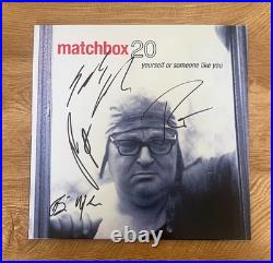 MATCHBOX TWENTY 20 signed vinyl album YOURSELF OR SOMEONE LIKE YOU