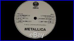 METALLICA SIGNED AUTOGRAPHED BLACK ALBUM LP VINYL ORIG 1st PRESS 1991 LARS PROOF