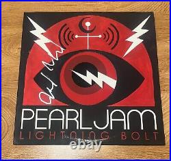 MIKE MCCREADY signed vinyl album PEARL JAM LIGHTNING BOLT