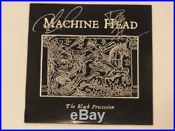 Machine Head Signed The Black Procession Album Vinyl Lp 10 Robb Flynn Proof