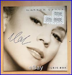 Mariah Carey Music Box VINYL LP ALBUM EU EDITION EXTRA TRACK Autographed SIGNED