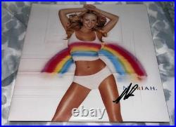 Mariah Carey Signed Vinyl Album Rainbow