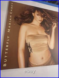 Mariah Carey Signed Vinyl Butterfly Album (Proof Pic) Autograph Mariah Carey Signed Vinyl Butterfly Album (Proof Pic) Autograph