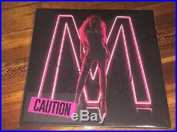 Mariah Carey signed Caution LIMITED EDITION 12 LP album PINK VINYL