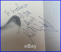 Mark Hollis TALK TALK Signed Autograph The Party's Over Album Vinyl LP by 4