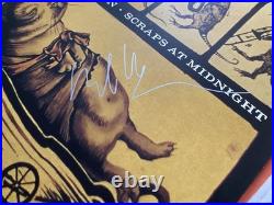 Mark Lanegan Autographed Album LP Scraps At Midnight