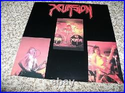 Mark Slaughter First Album XCURSION 12 LP Metal Autographed Limited Edition