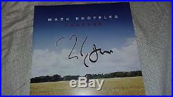 Mark knopfler signed tracker vinyl album