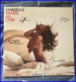 Maroon 5 Signed Autographed Vinyl? - Hands All Over Album Levine RARE OOP