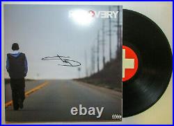 Marshall Mathers Eminem Signed Autographed'Recovery' Vinyl Album Beckett BAS