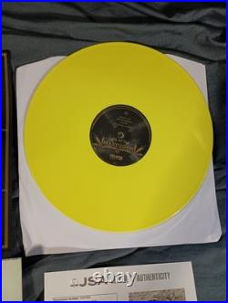 Mastodon SIGNED Call Of The Mastodon 12 Yellow Vinyl Album Brent Hinds JSA COA