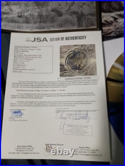 Mastodon SIGNED Call Of The Mastodon LP Splatter Vinyl Album Brent Hinds JSA LOA