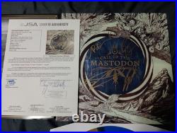 Mastodon SIGNED Call Of The Mastodon LP Splatter Vinyl Album Brent Hinds JSA LOA