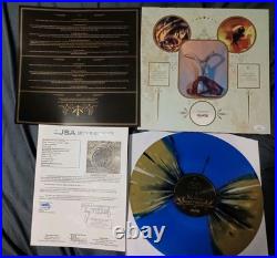Mastodon SIGNED Call Of The Mastodon LP Splatter Vinyl Album Brent Hinds JSA LOA