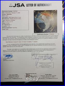 Mastodon SIGNED Leviathan 12 Blue Vinyl Album LP Gatefold Brent Hinds JSA LOA