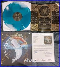 Mastodon SIGNED Leviathan 12 Vinyl Album LP Gatefold Brent Hinds JSA LOA