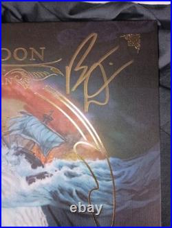 Mastodon SIGNED Leviathan 12 Vinyl Album LP Gatefold Brent Hinds JSA LOA