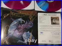 Mastodon SIGNED Remission 12 2LP Vinyl Album Gatefold Brent Hinds JSA LOA