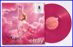 Megan Moroney Signed Cloud 9 Album Pink Vinyl Tennessee Orange Singer Bas