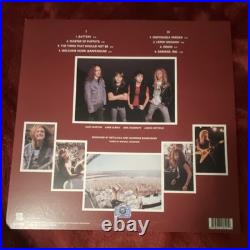 Metallica Master of Puppets Signed Original Record Cover with LOA