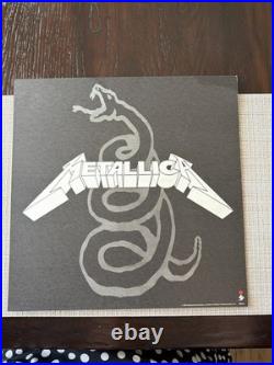 Metallica The Black Album Promo Flat Signed Sold As-Is No COA