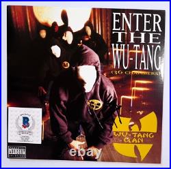 Method Man Signed Wu Tang Clan Enter 36 Chambers Vinyl Album Band How High Bas