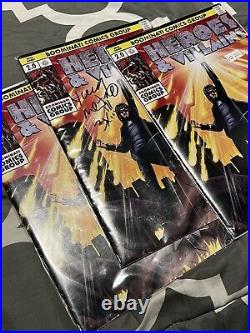 Metro Boomin Signed Heroes & Villains Vinyl Autogrsphed Album & 3 Comic Books