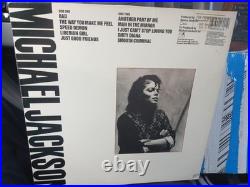 Michael Jackson Bad Vinyl LP Record Album signed