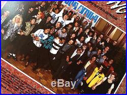 Michael Jackson HAND SIGNED Autograph WE ARE THE WORLD Record LP Vinyl Album 80s